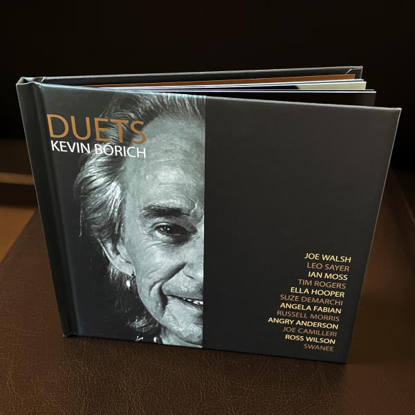 Kevin Borich - DUETS - Record Cover