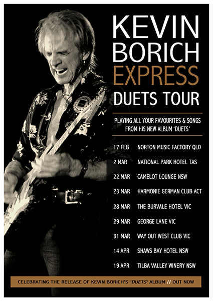 Kevin Borich Express - Duets Tour